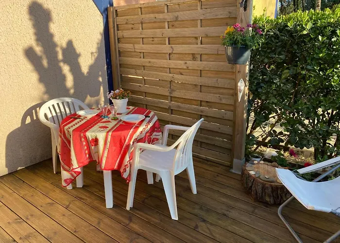 Feriepark Maison Terrasse 2 Pers Les Du Tennis Mini Golf Soustons